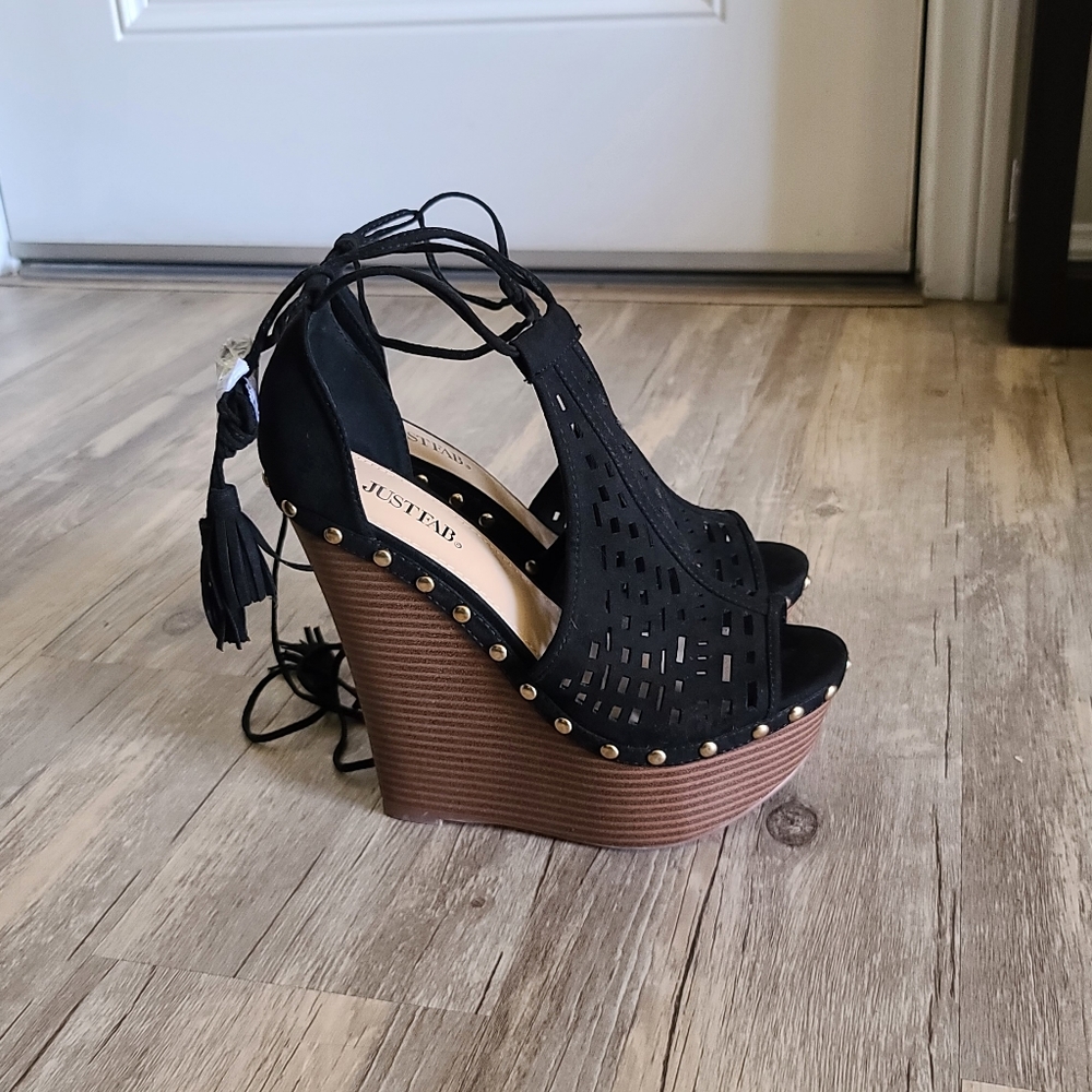 JustFab Wedge Sandals